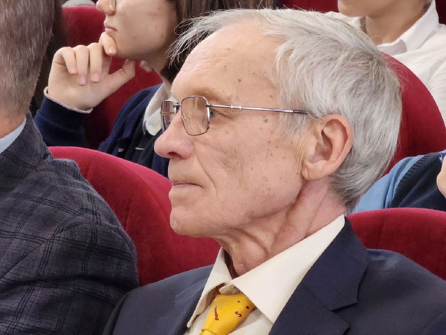 Солнечногорск, Космонавт, герой россии, сергей авдеев, Школьники,