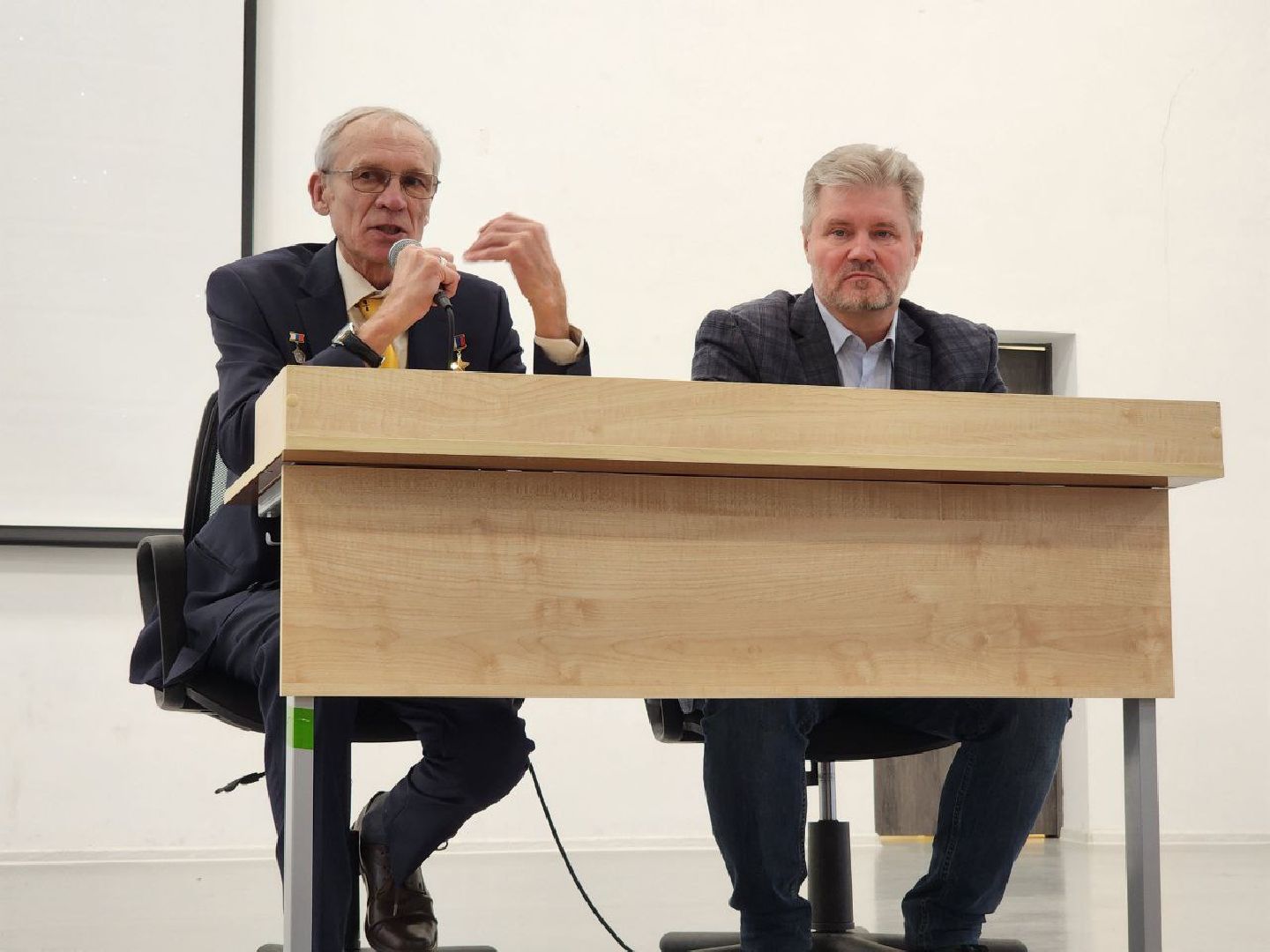 Солнечногорск, Космонавт, герой россии, сергей авдеев, Школьники,