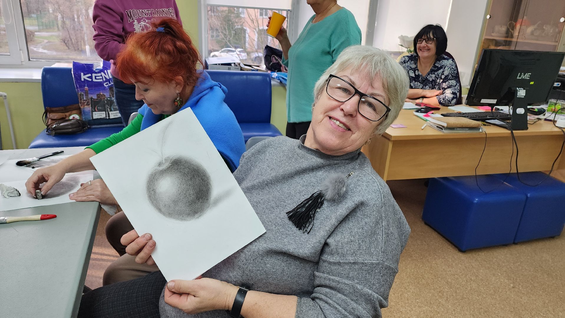 Подмосковье, городской округ пушкинский, ивантеевка, активное долголетие,