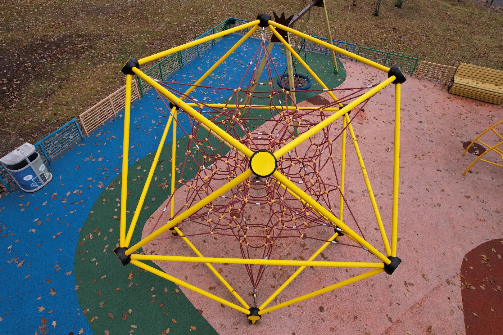 видео с коптера, дубки, озеры, парк,