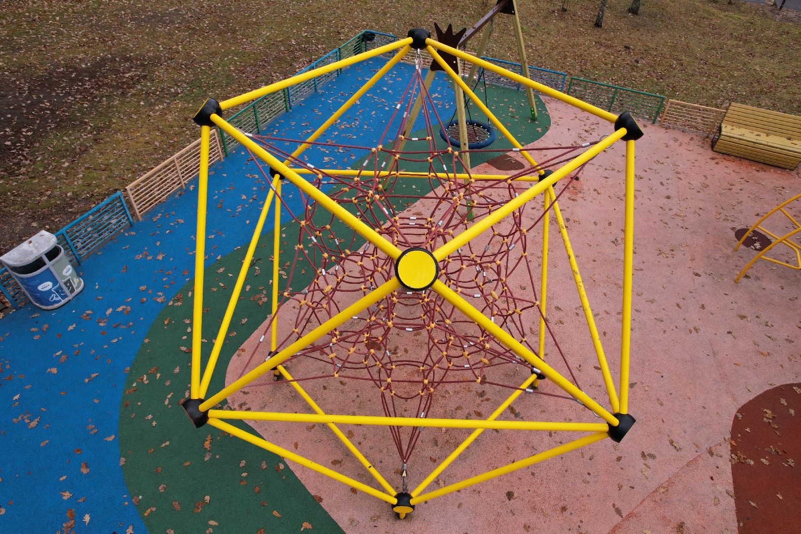 видео с коптера, дубки, озеры, парк,