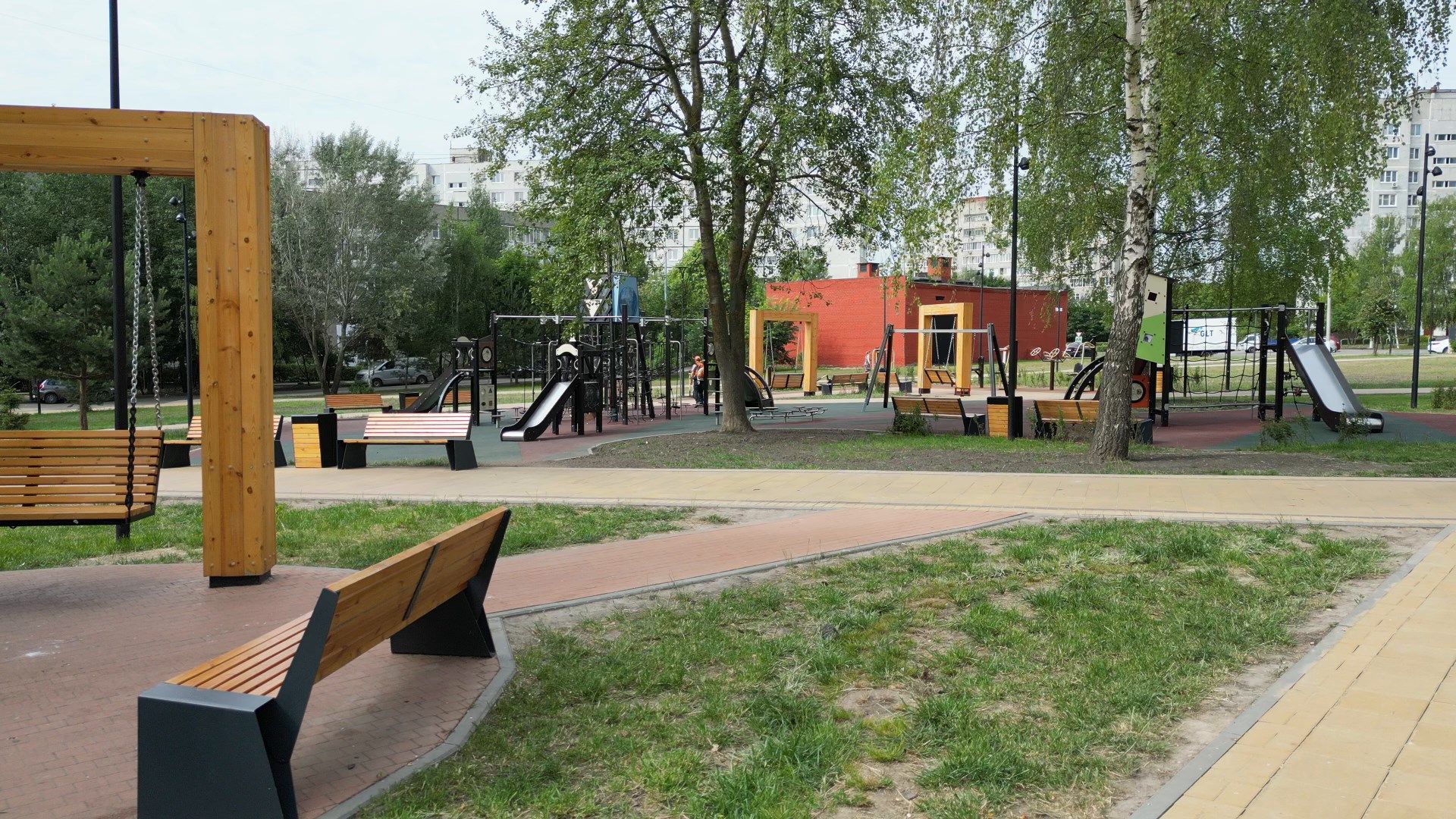 видео с коптера, ивантеевка, дети,