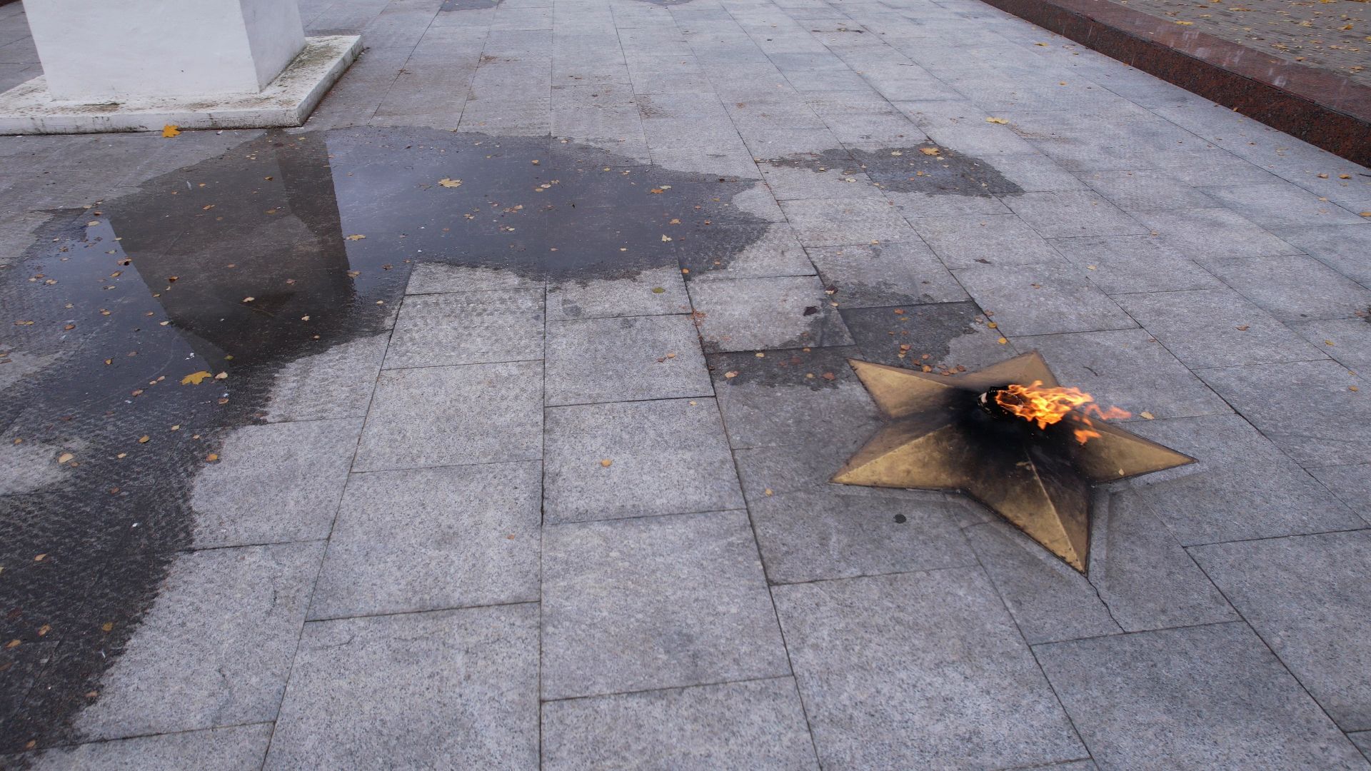 видео с коптера, сквер, старая купавна,