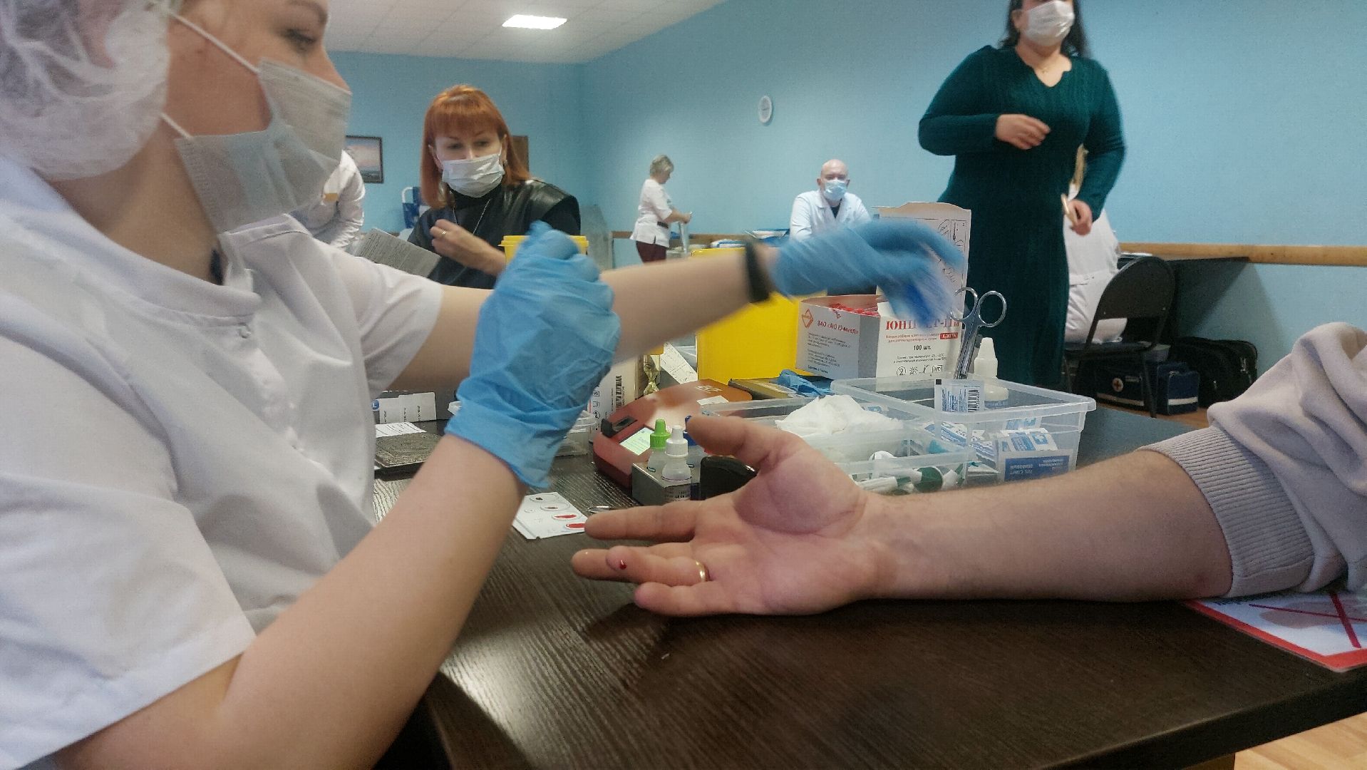 донорская акция, доноры, Акция, город чехов, медицина,