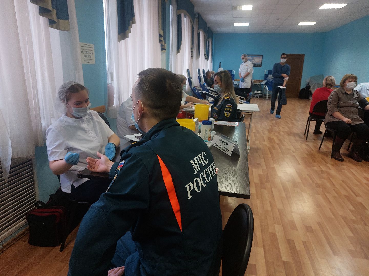 донорская акция, доноры, Акция, город чехов, медицина,