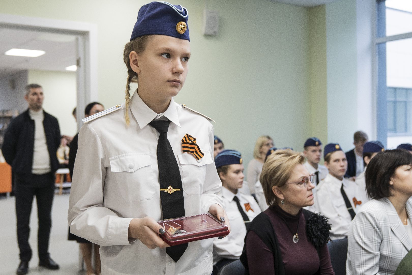 парта героя, СВО, орден мужества, Домодедово,