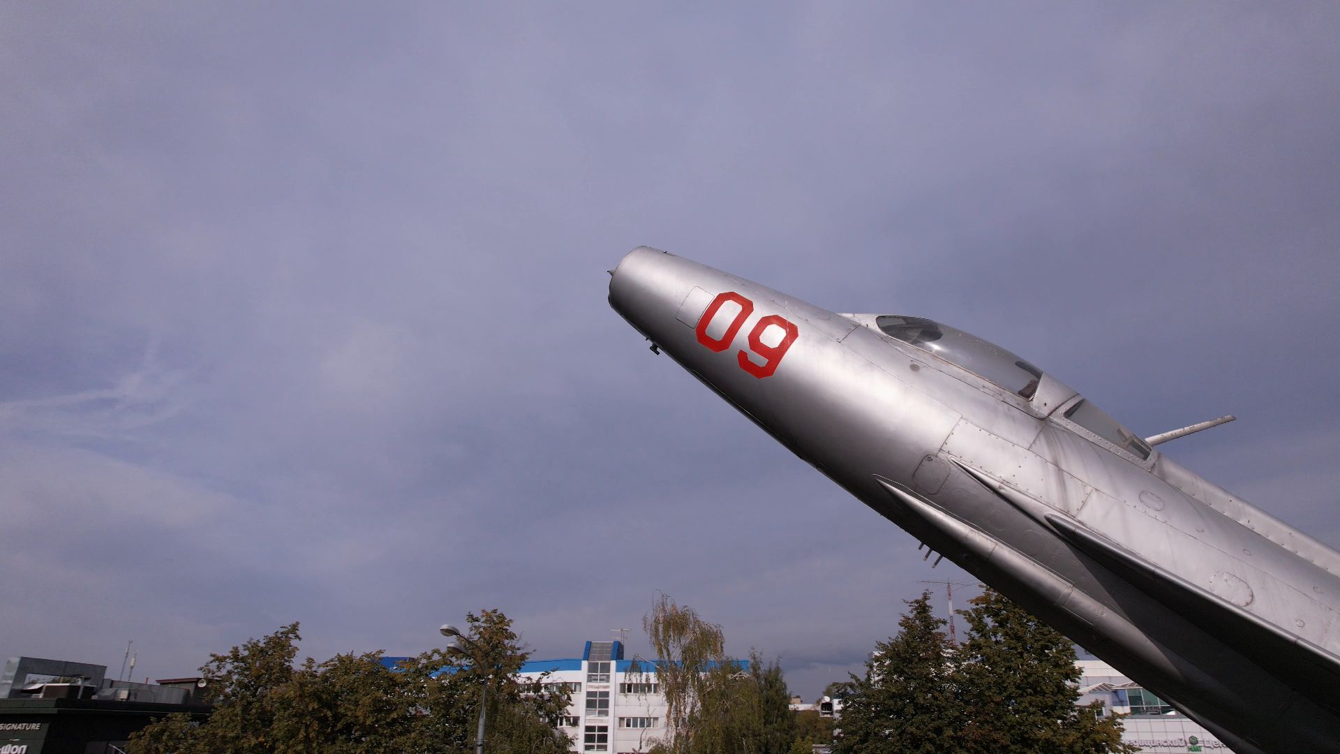 видео с коптера, Жуковский, памятник,