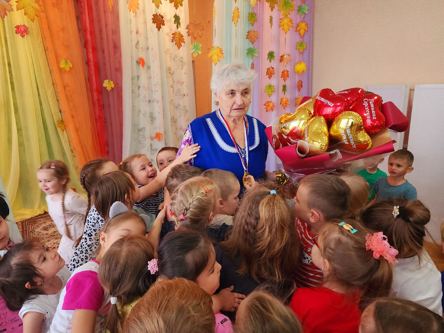 шатура, 56 лет на одном месте, юбилей, 75 лет, левошево, детский сад, городской округ люди,