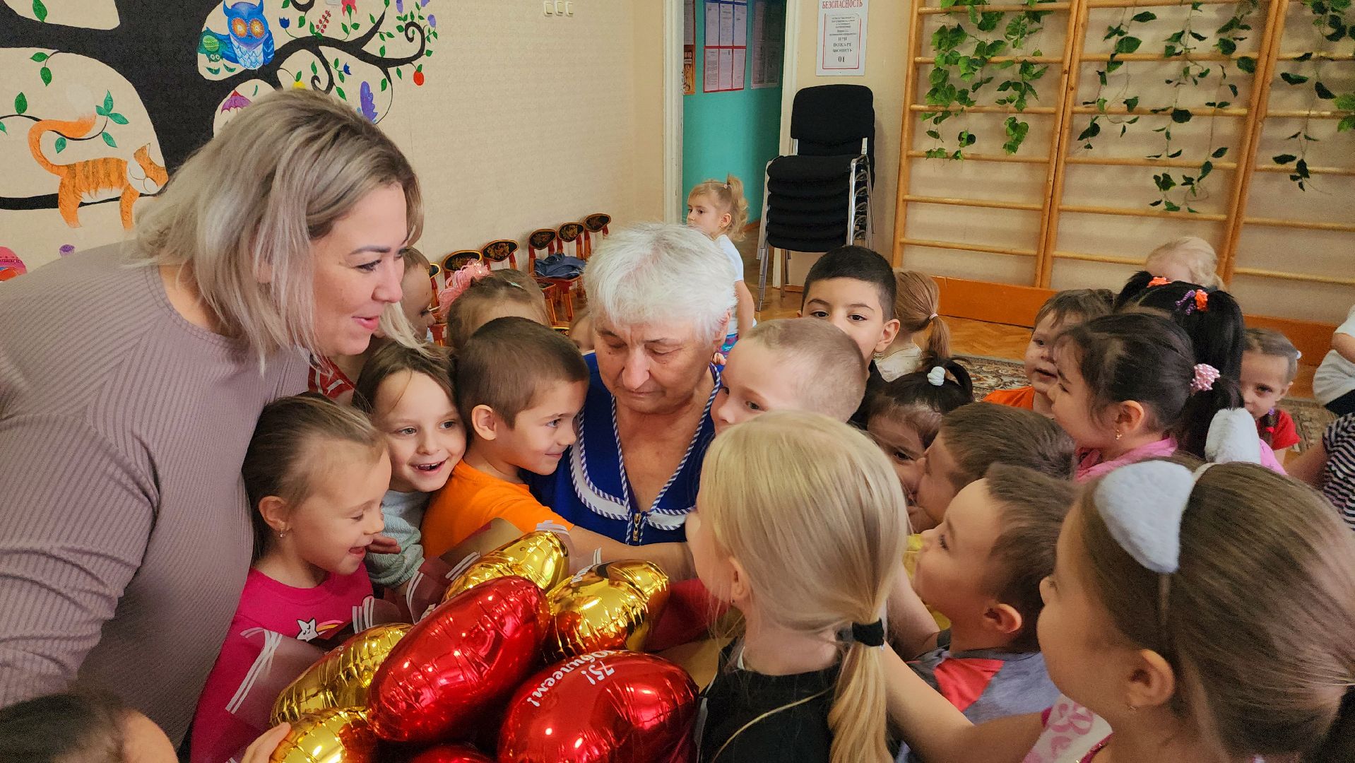 шатура, 56 лет на одном месте, юбилей, 75 лет, левошево, детский сад, городской округ люди,