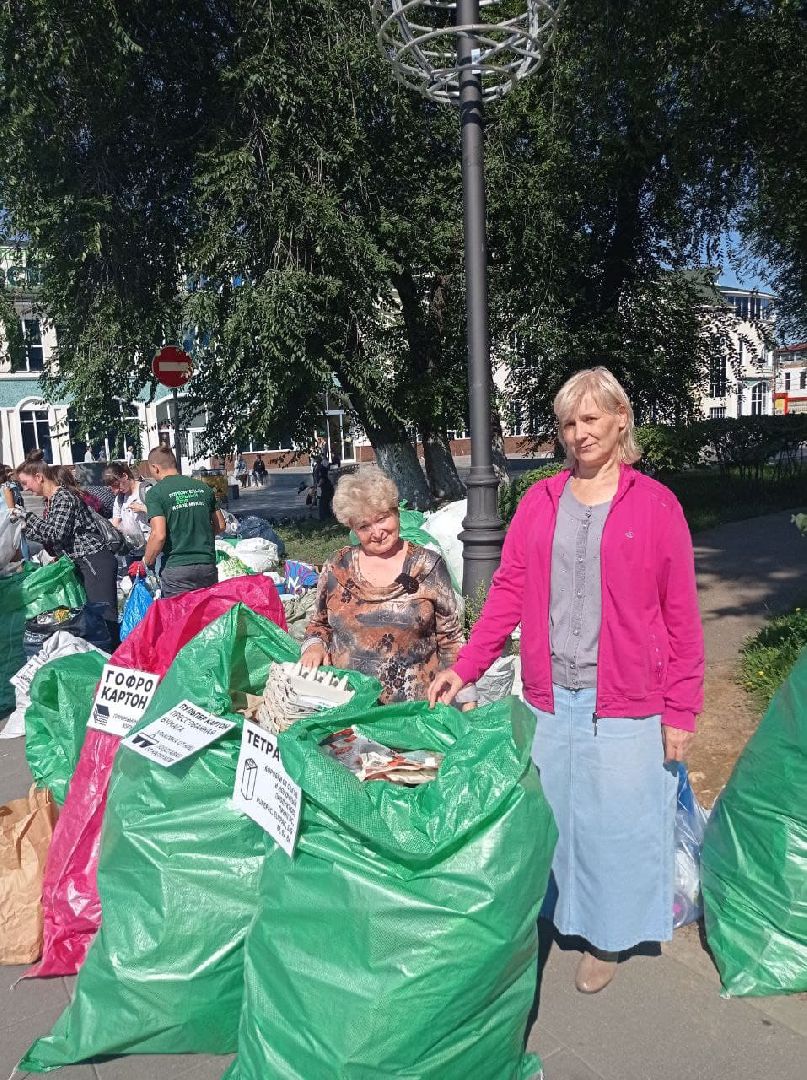 раздельный сбор отходов, мусор, экологическая акция, Ногинск, Богородский городской округ,