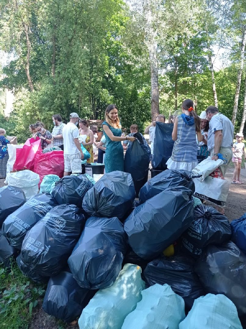 раздельный сбор отходов, мусор, экологическая акция, Ногинск, Богородский городской округ,