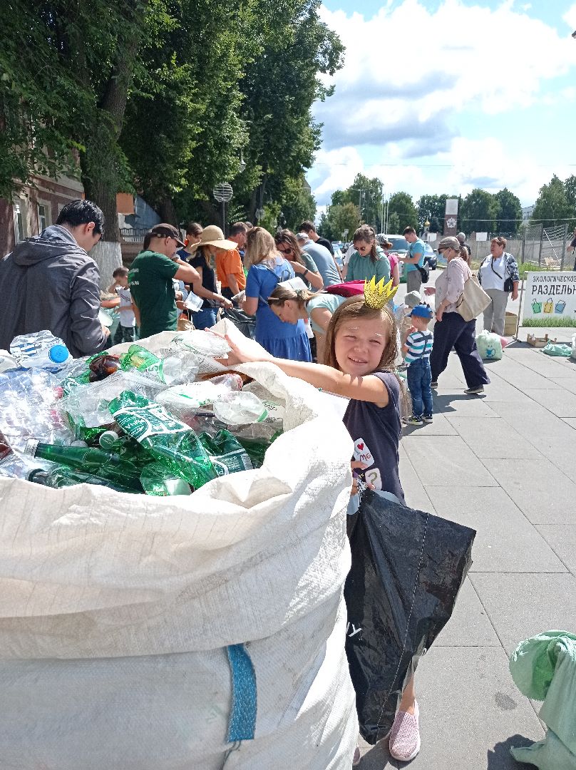 раздельный сбор отходов, мусор, экологическая акция, Ногинск, Богородский городской округ,
