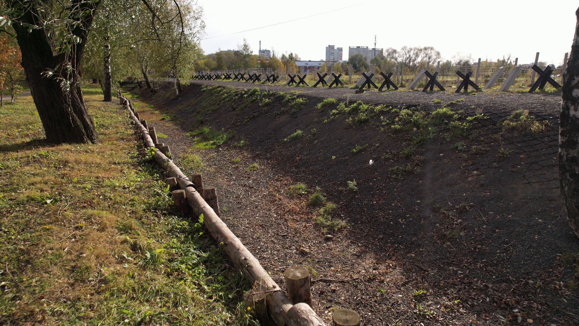 видео с коптера, Лобня, вов, памятник,