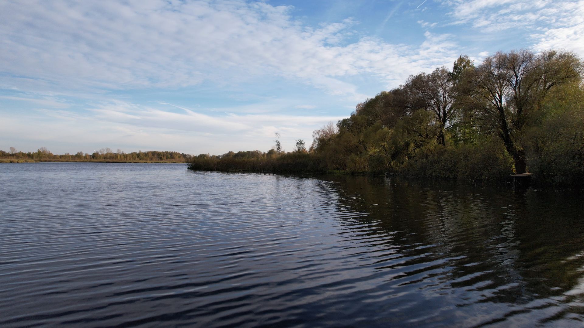 Лобня, Киово, видео с коптера, благоустройство, парк,