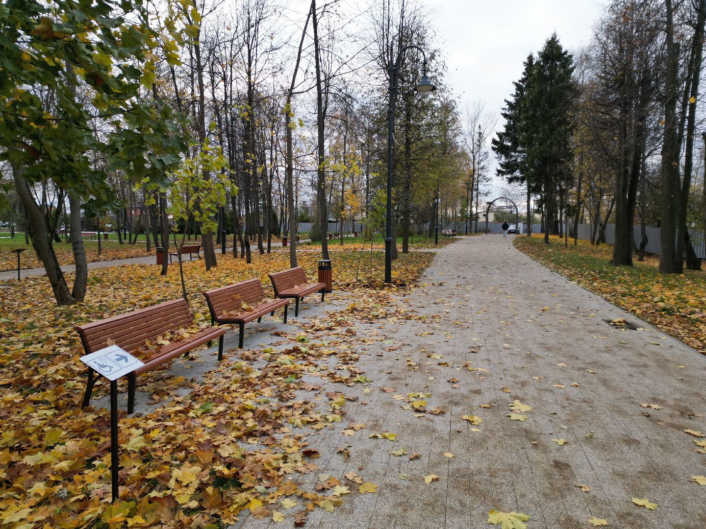 видео с коптера, Лобня, парк, благоустройство,
