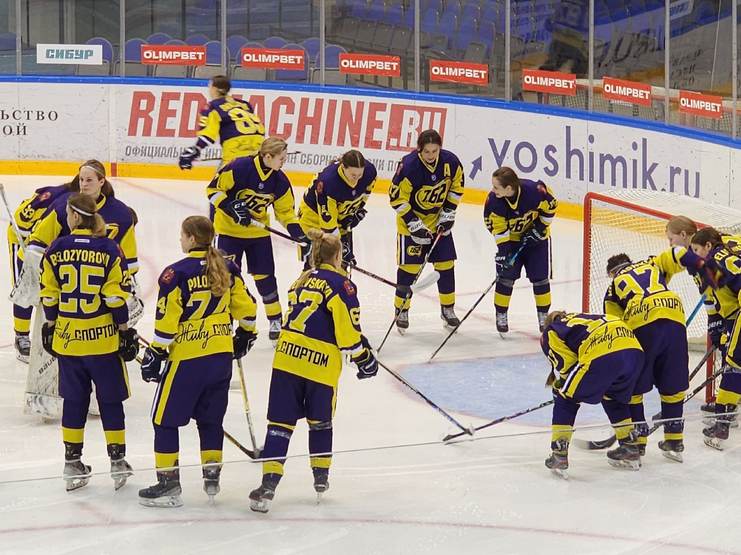 воскресенск, спорт, хоккей, женский хоккей, ЖХЛ,