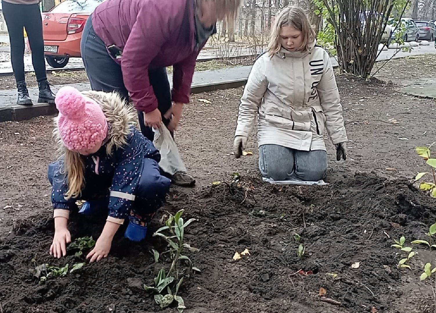 Город-Сад, палисадник, цветник, Пушкарева, Голосная, Вржесинская, Гроза, Булавина,