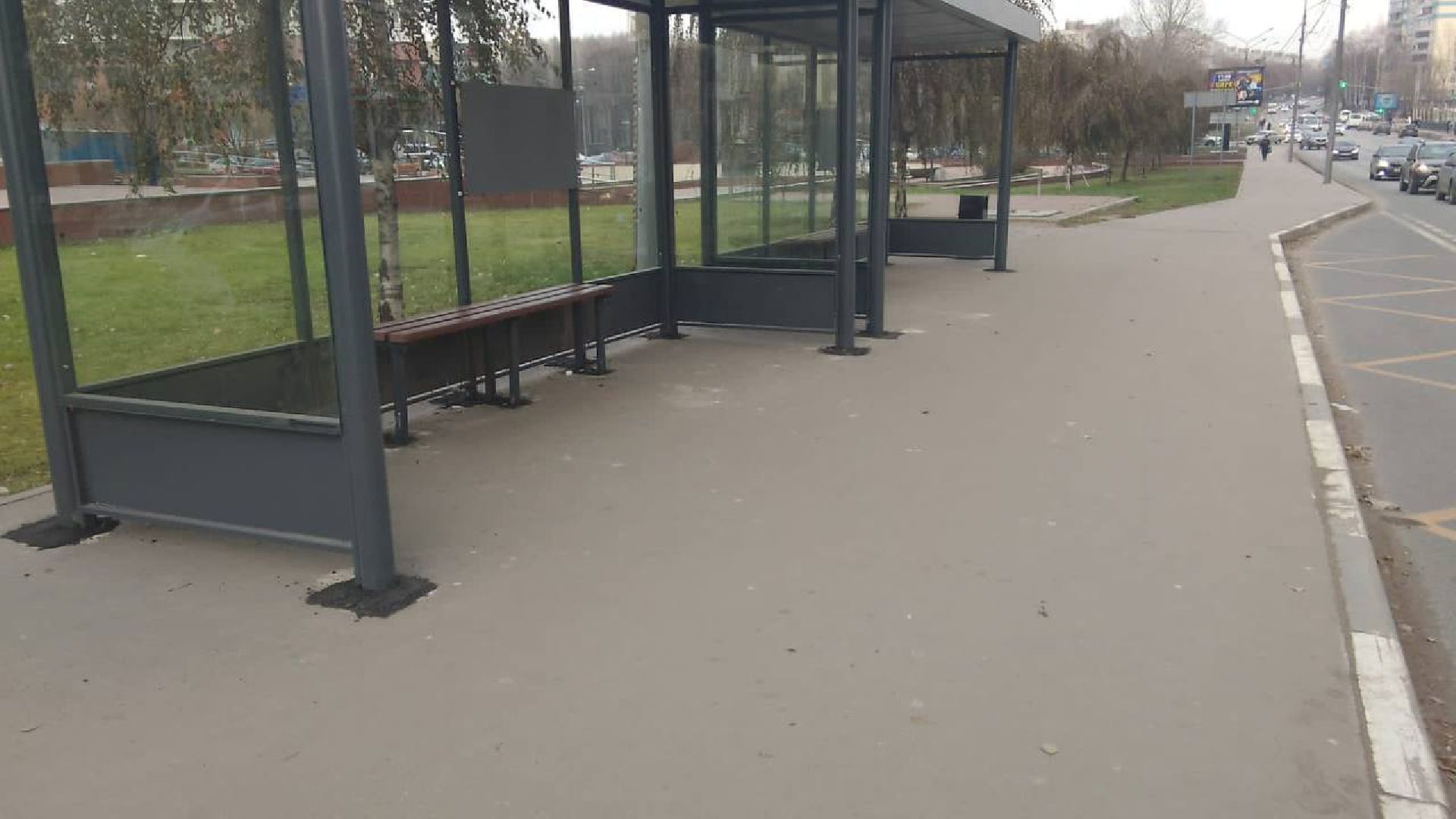 пушкино, остановка, благоустройство,