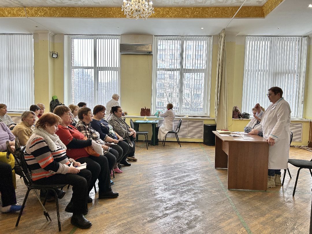 Медицина, лекция, активное долголетие