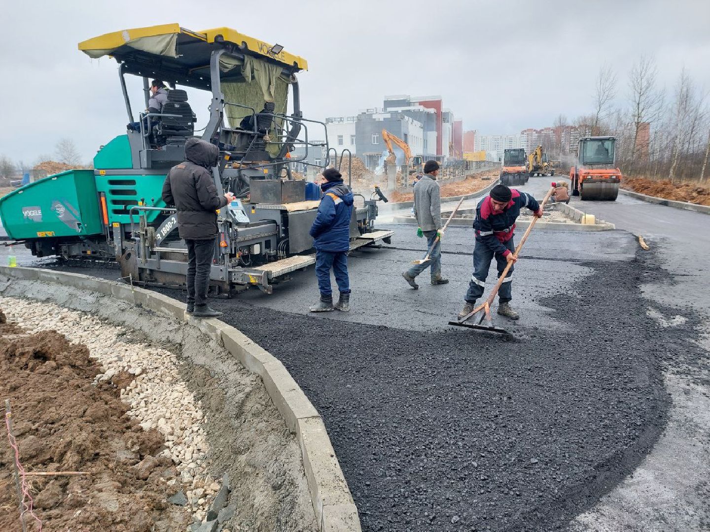 серпухов, ивановские дворики, новая поликлиника, строительство дорог, дороги,