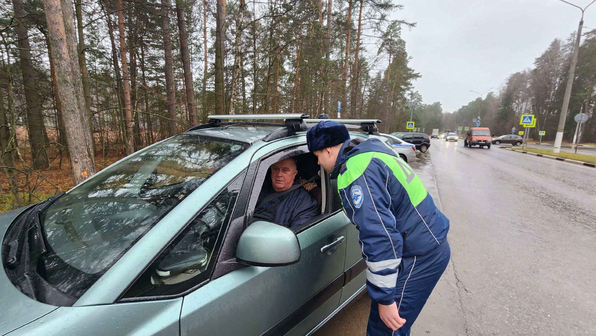 протвино, госавтоинспекторы, госавтоинспекция, ЮИД, акция, Уступи дорогу пешеходу,