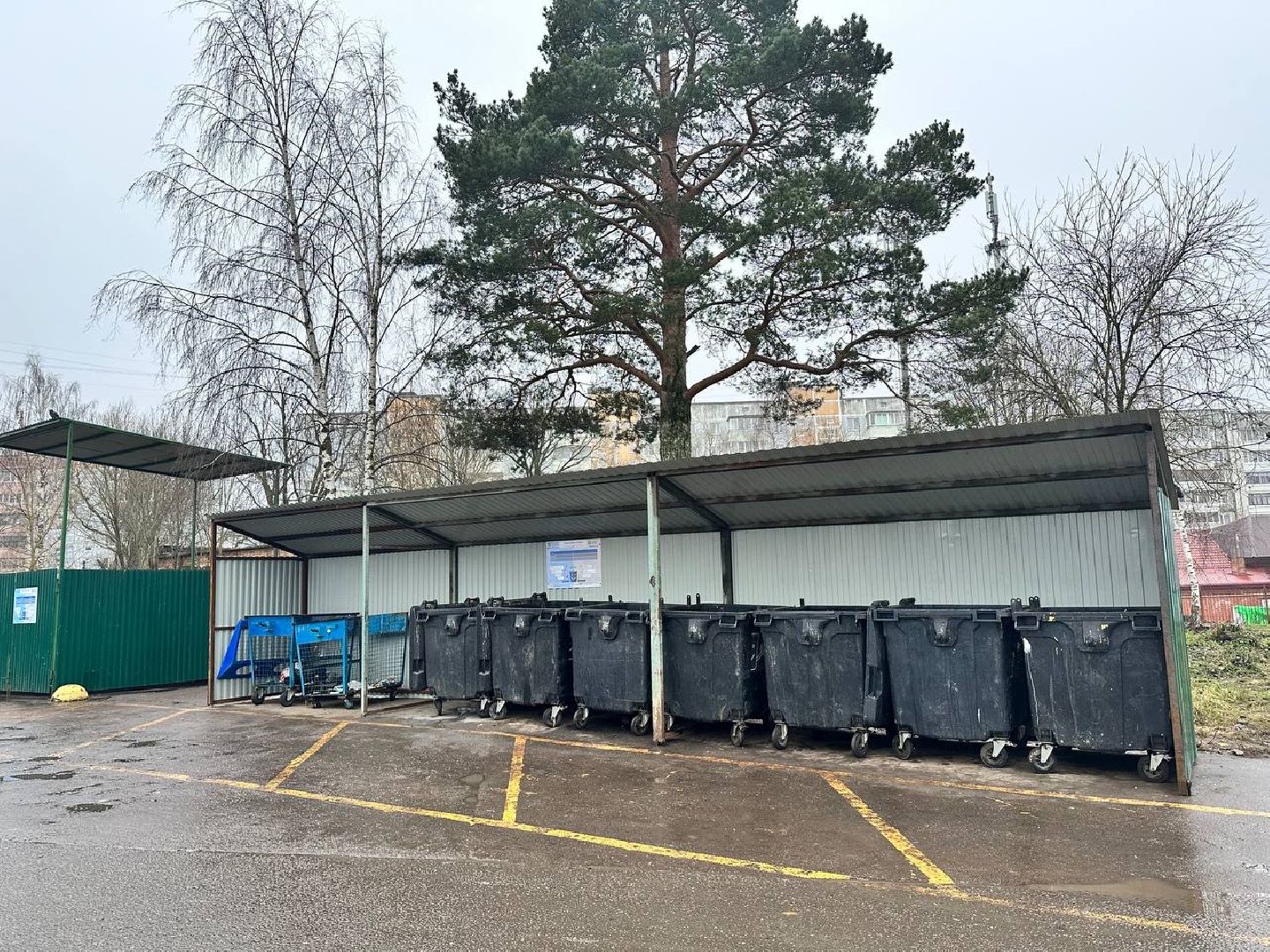 мусорные контейнеры, мусорные площадки, вывоз отходов, Наро-Фоминск,