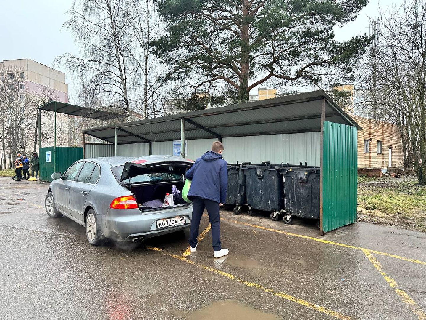 мусорные контейнеры, мусорные площадки, вывоз отходов, Наро-Фоминск,