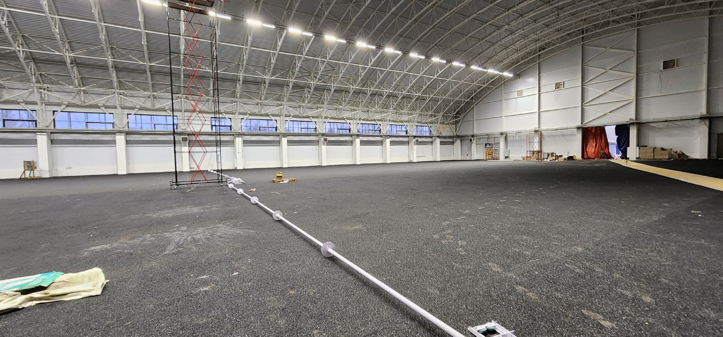 футбольное поле, стадион Авангард, Домодедово,