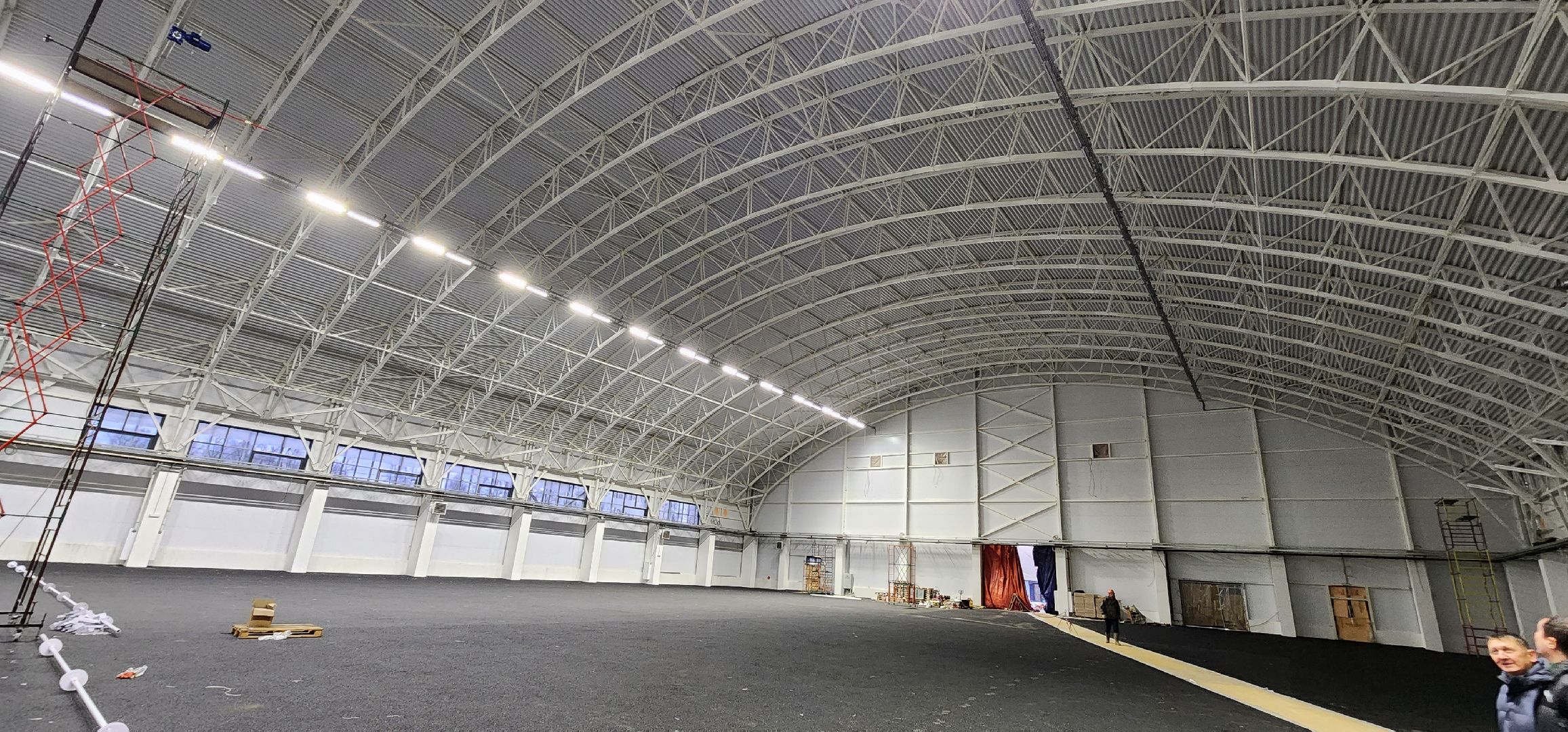 футбольное поле, стадион Авангард, Домодедово,