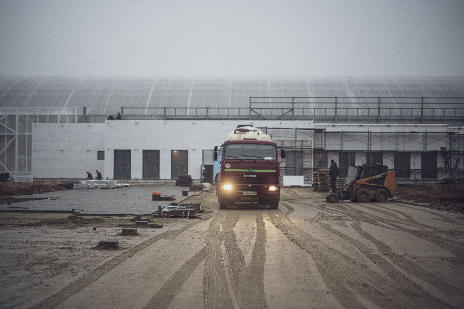 футбольное поле, стадион Авангард, Домодедово,