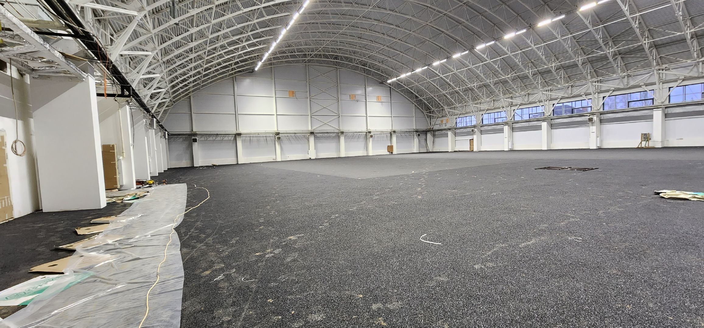 футбольное поле, стадион Авангард, Домодедово,