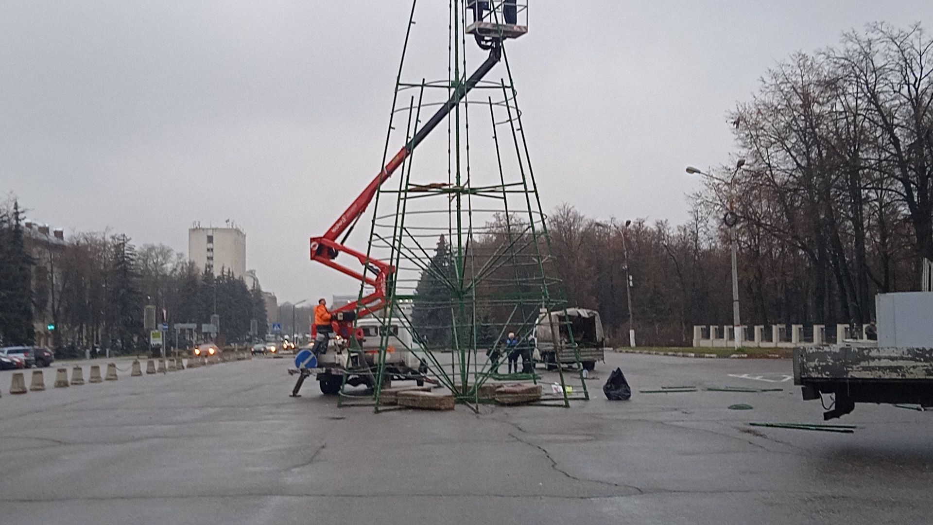 новый год, елка, площадь, МБУ Городское хозяйство,