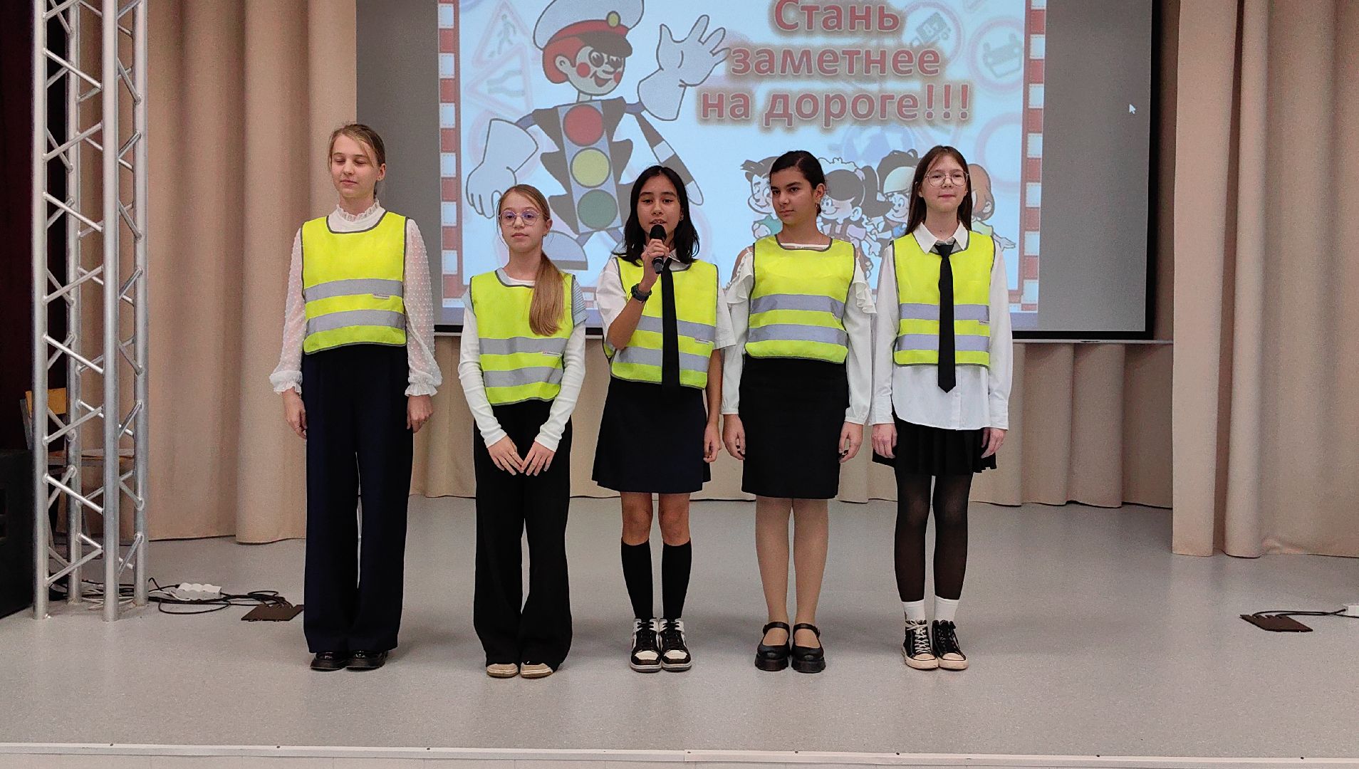 акция,флешмоб, безопасность, фликер, ПДД,