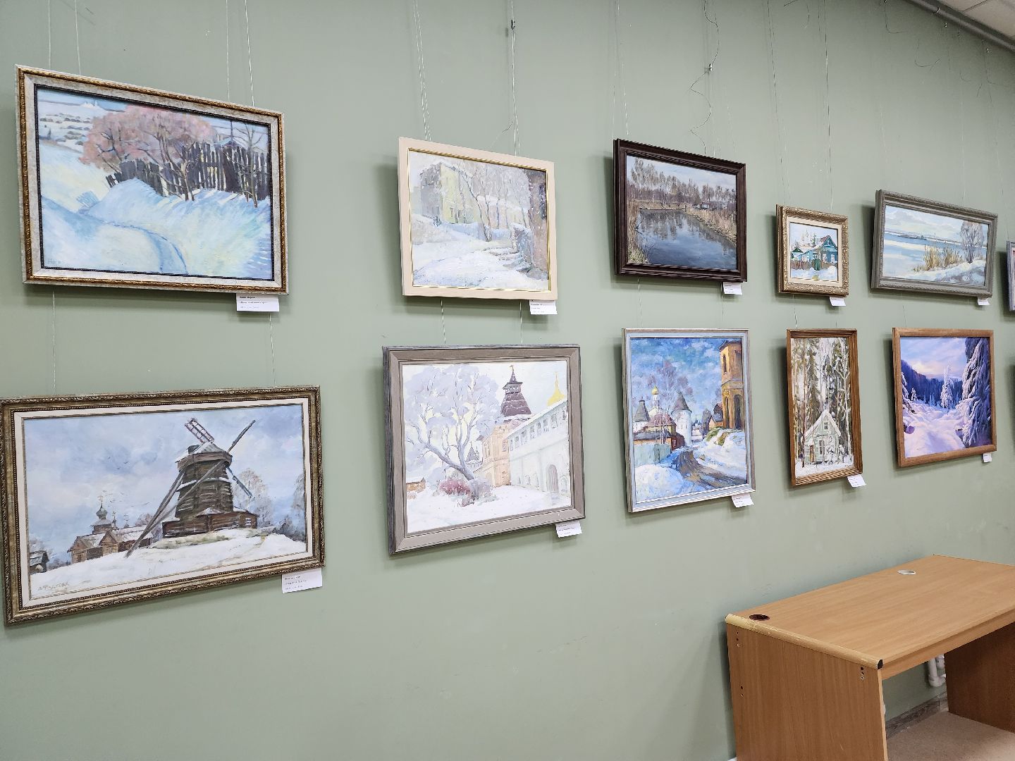 пушкино, рождество, художники,