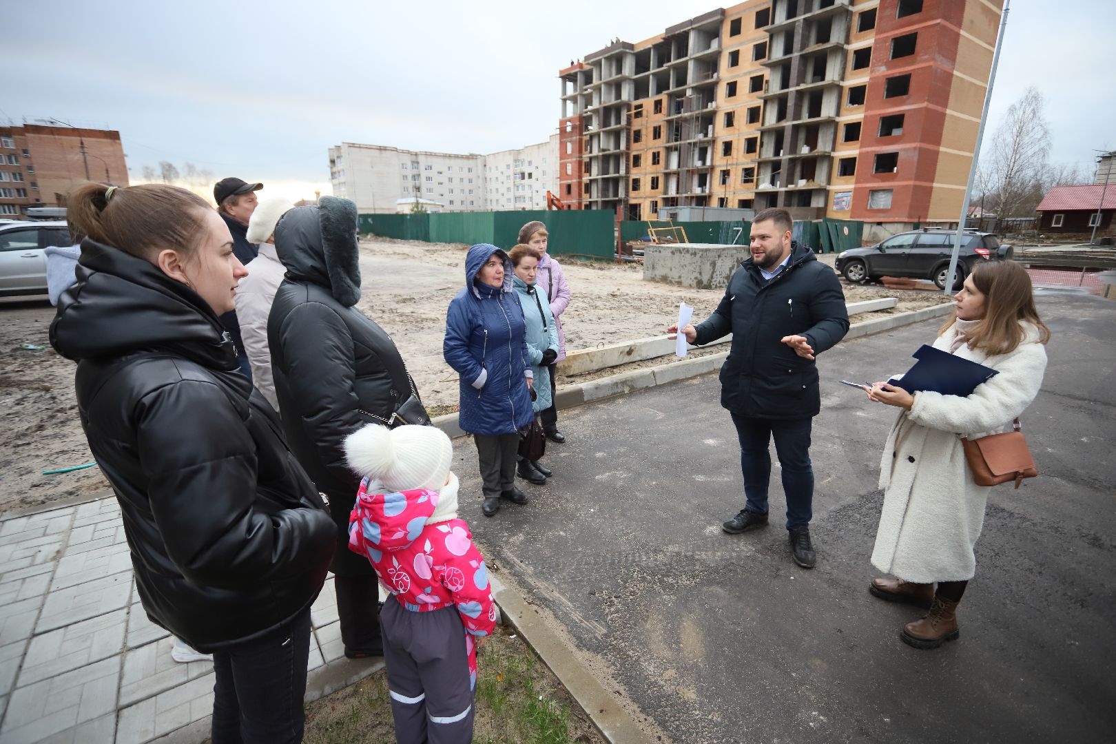 Новоселы, Рошаль, Сстроительство, переселение, новое жилье,