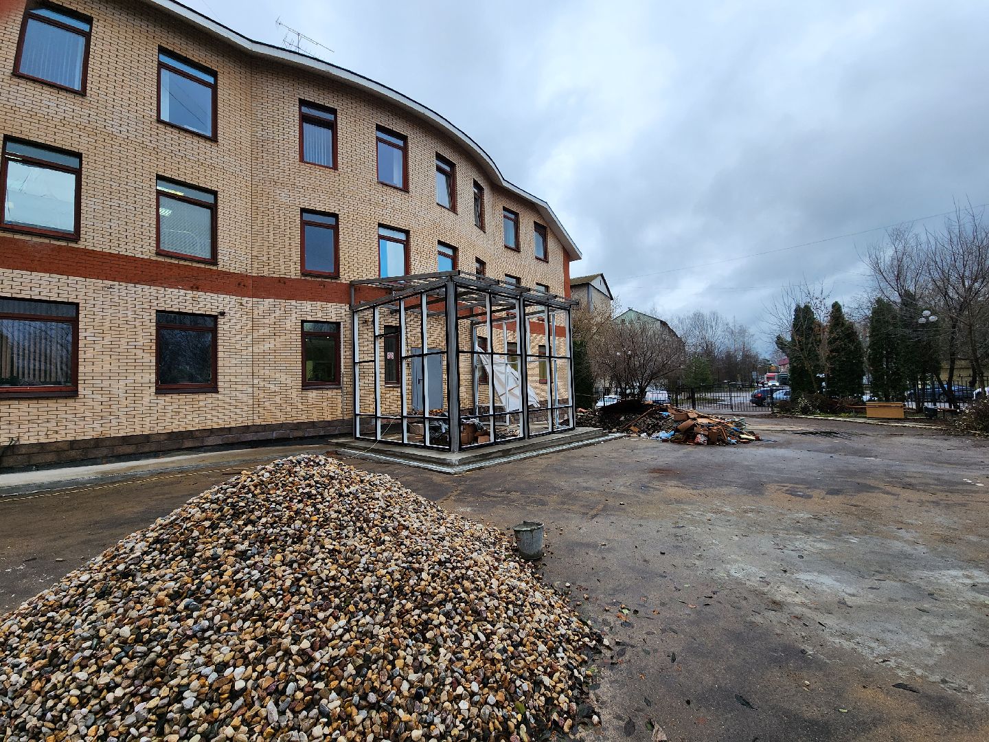 больница, Вход, входная группа, павловская слобода, Ремонт, благоуйстройство,