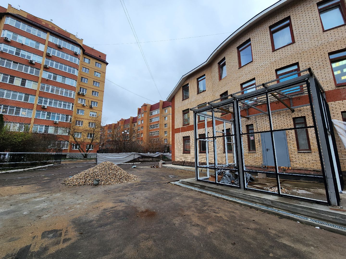 больница, Вход, входная группа, павловская слобода, Ремонт, благоуйстройство,