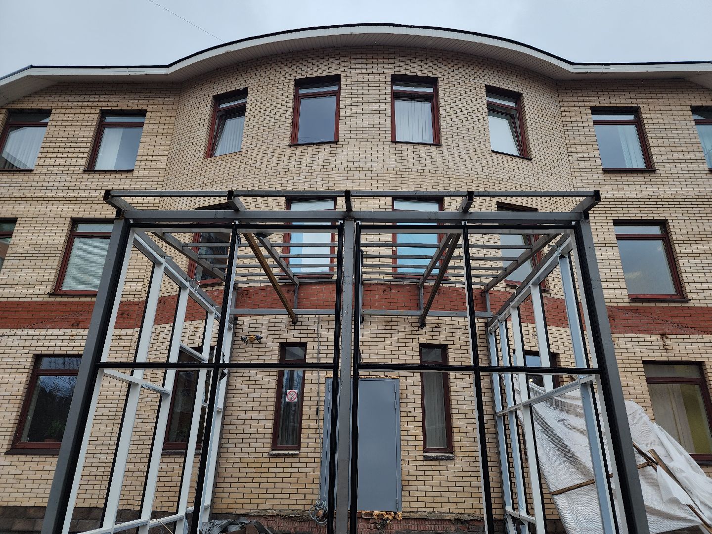 больница, Вход, входная группа, павловская слобода, Ремонт, благоуйстройство,