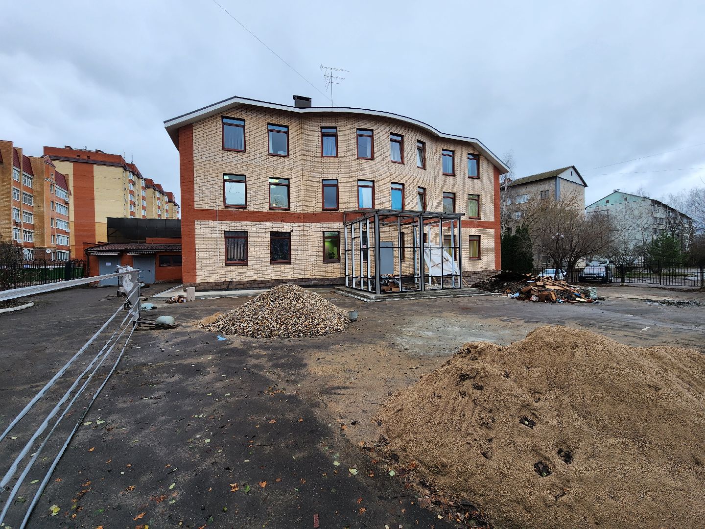 больница, Вход, входная группа, павловская слобода, Ремонт, благоуйстройство,