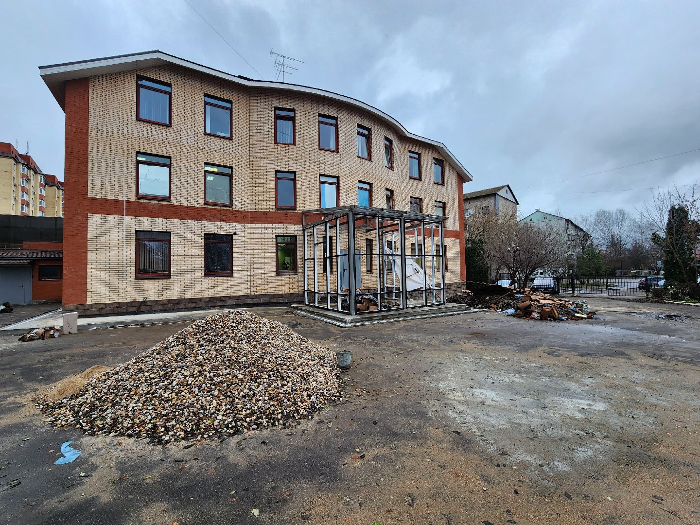 больница, Вход, входная группа, павловская слобода, Ремонт, благоуйстройство,