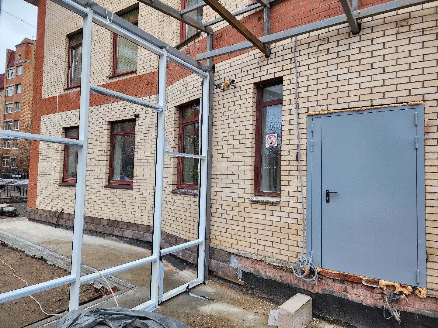 больница, Вход, входная группа, павловская слобода, Ремонт, благоуйстройство,