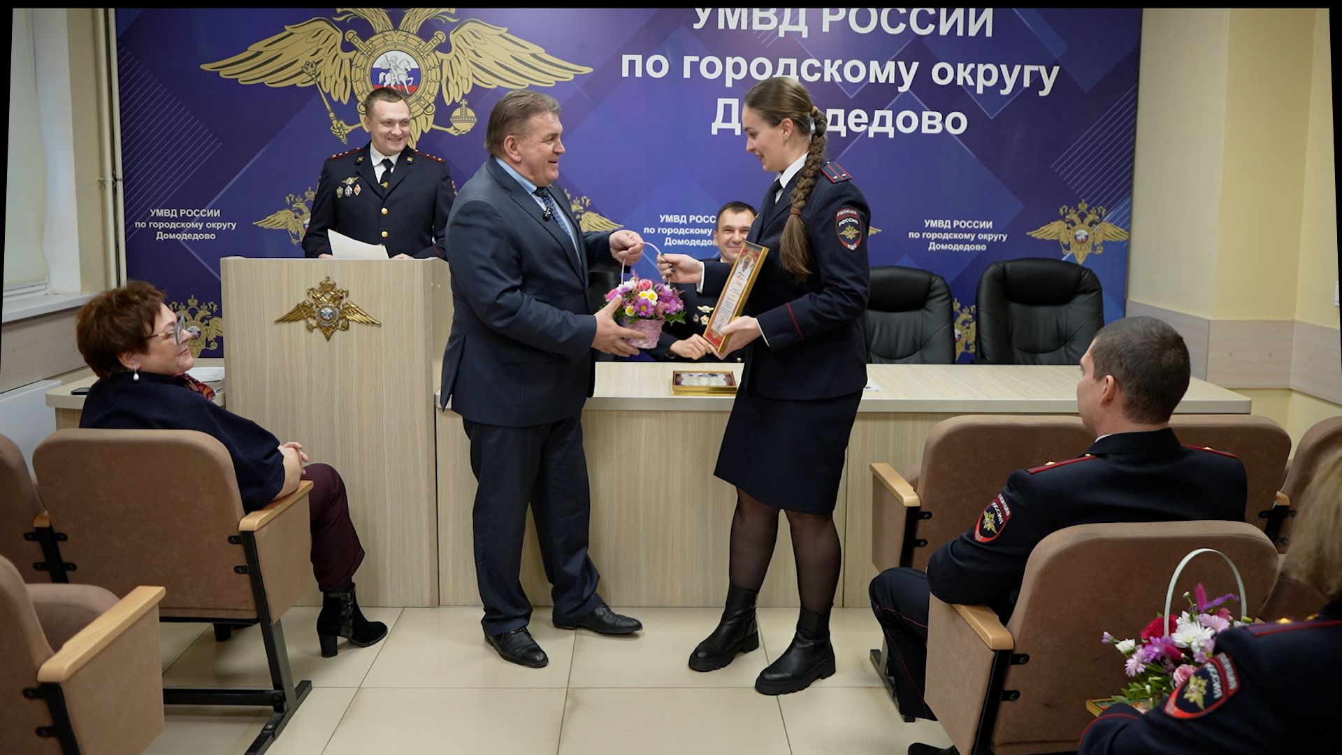 100 лет участковой службе, народная полиция, Домодедово,