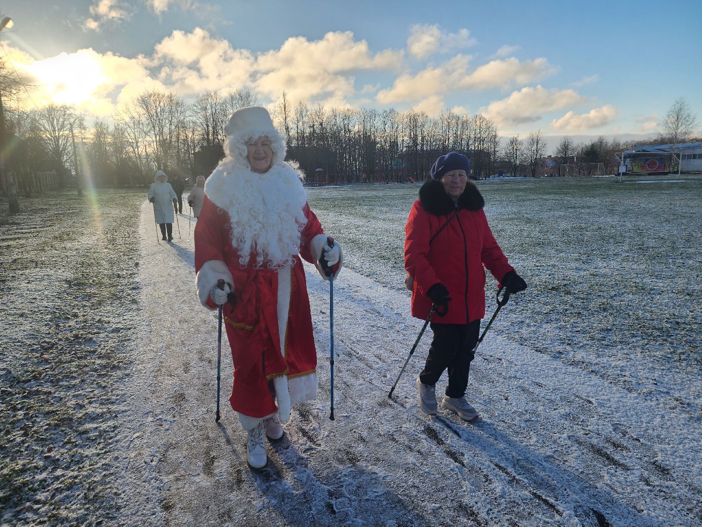 активное долголетие, северная ходьба, серебряный возраст, руза, рузский городской округ, московская область, подмосковье,