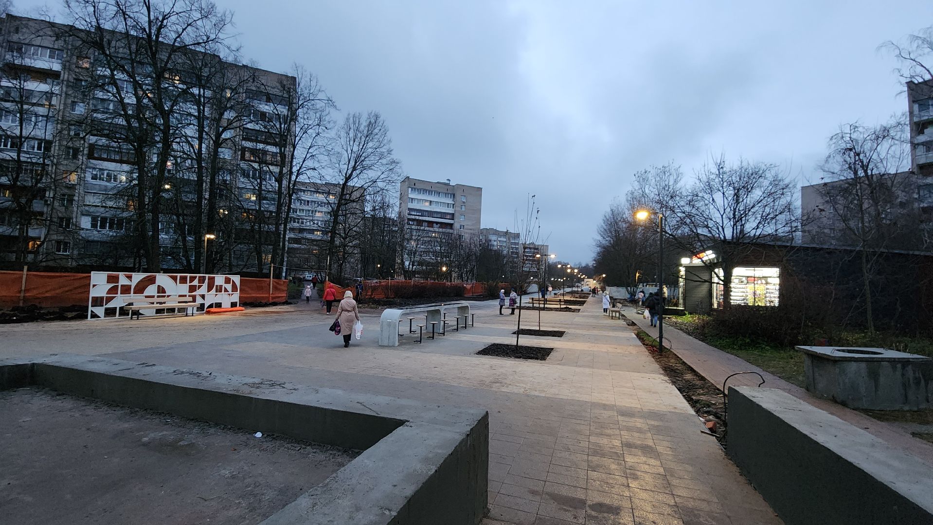 реконструкция, комфортная городская среда, лесной бульвар, протвино, общественное пространство,