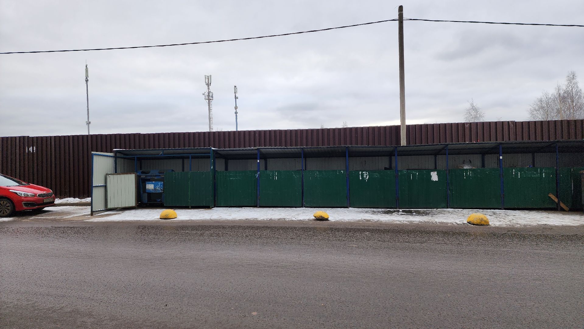 Солнечногорск, Голубое, ЖКХ, мусор, контейнерная площадка,