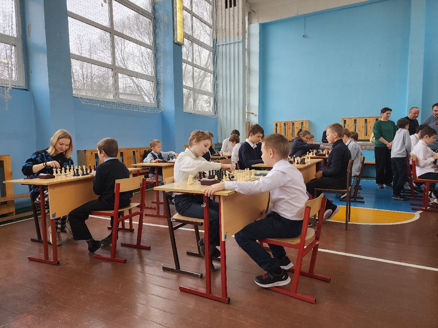 пушкинский округ, шахматы, школьники,