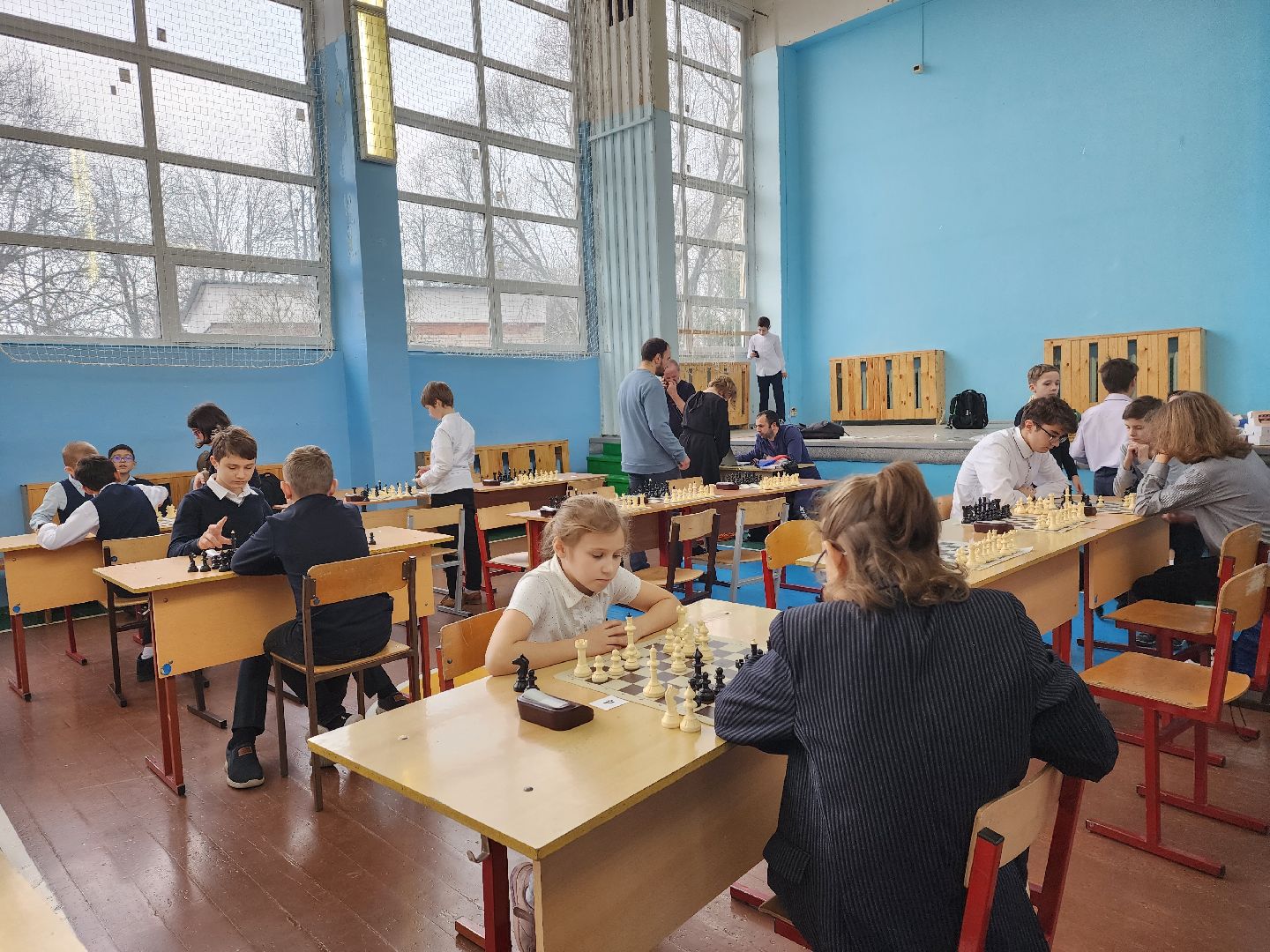 пушкинский округ, шахматы, школьники,