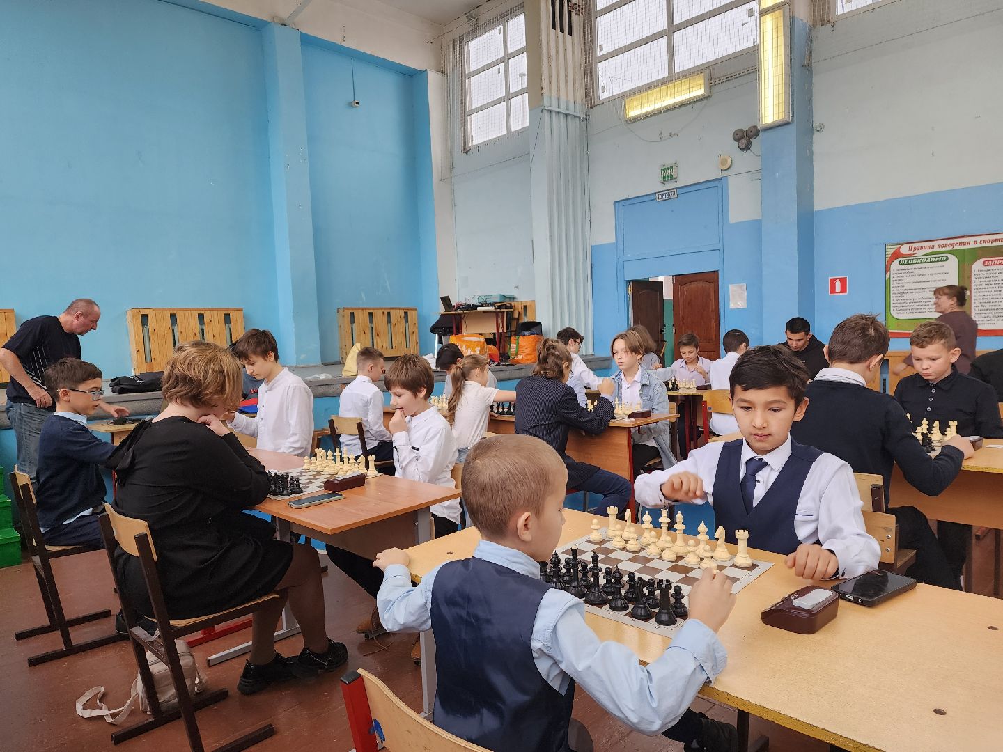 пушкинский округ, шахматы, школьники,