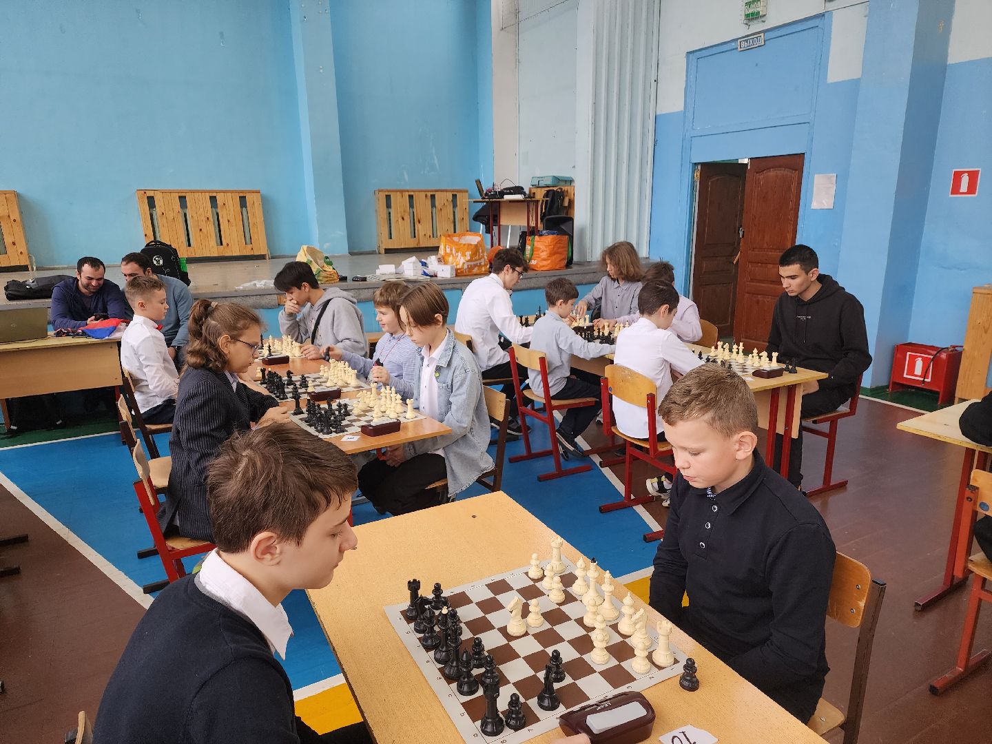 пушкинский округ, шахматы, школьники,