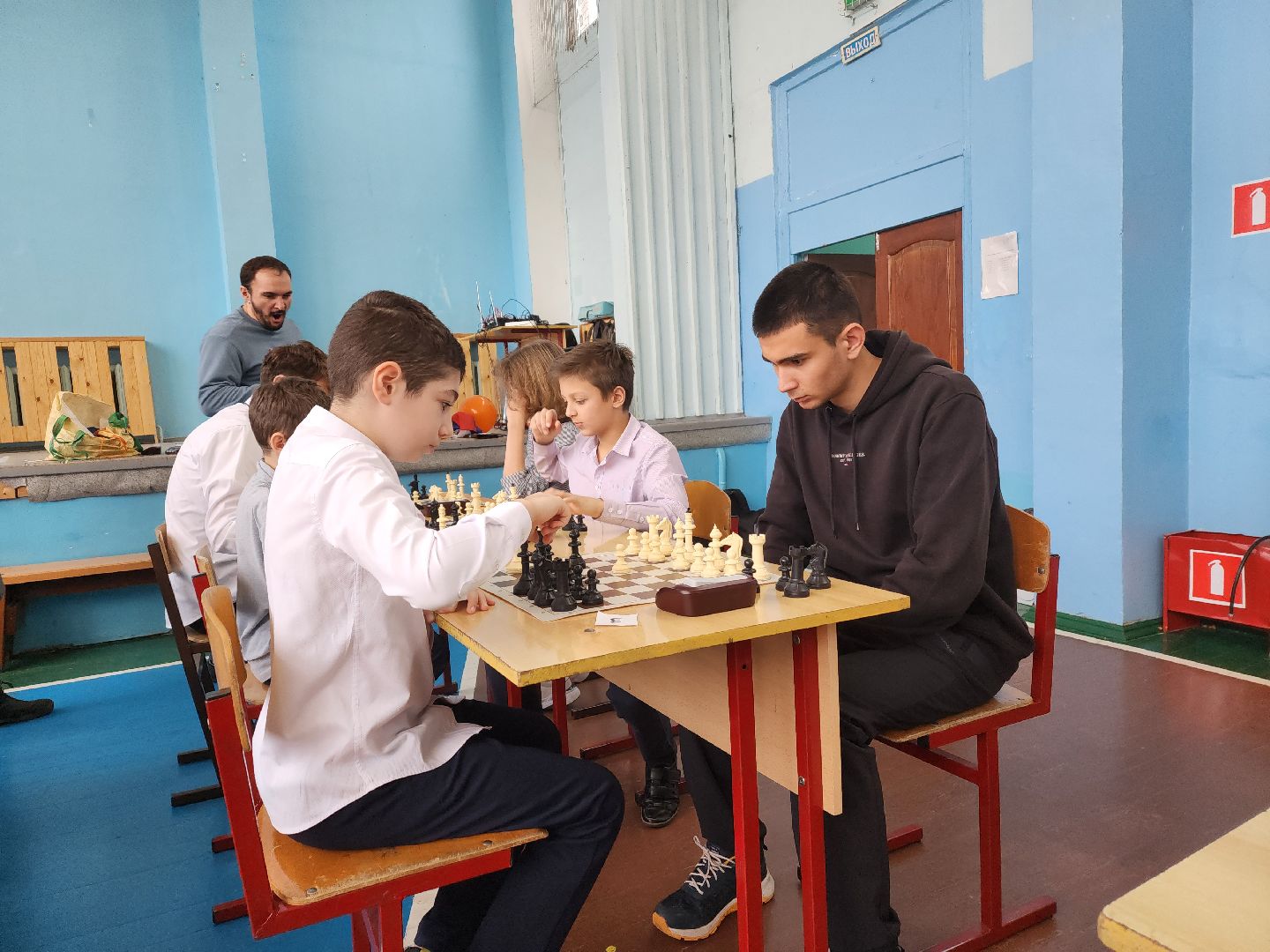 пушкинский округ, шахматы, школьники,